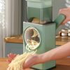 Multifunctional Manual Rotary Cheese Grater Shredder – Wider Hopper Round Mandolin Drum Slicer Cutter For Kitchen - 1